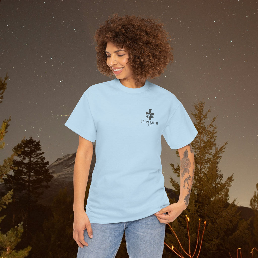 Iron Faith Co. | Not Perfect, Just Forgiven - Unisex Heavy Cotton T-Shirt