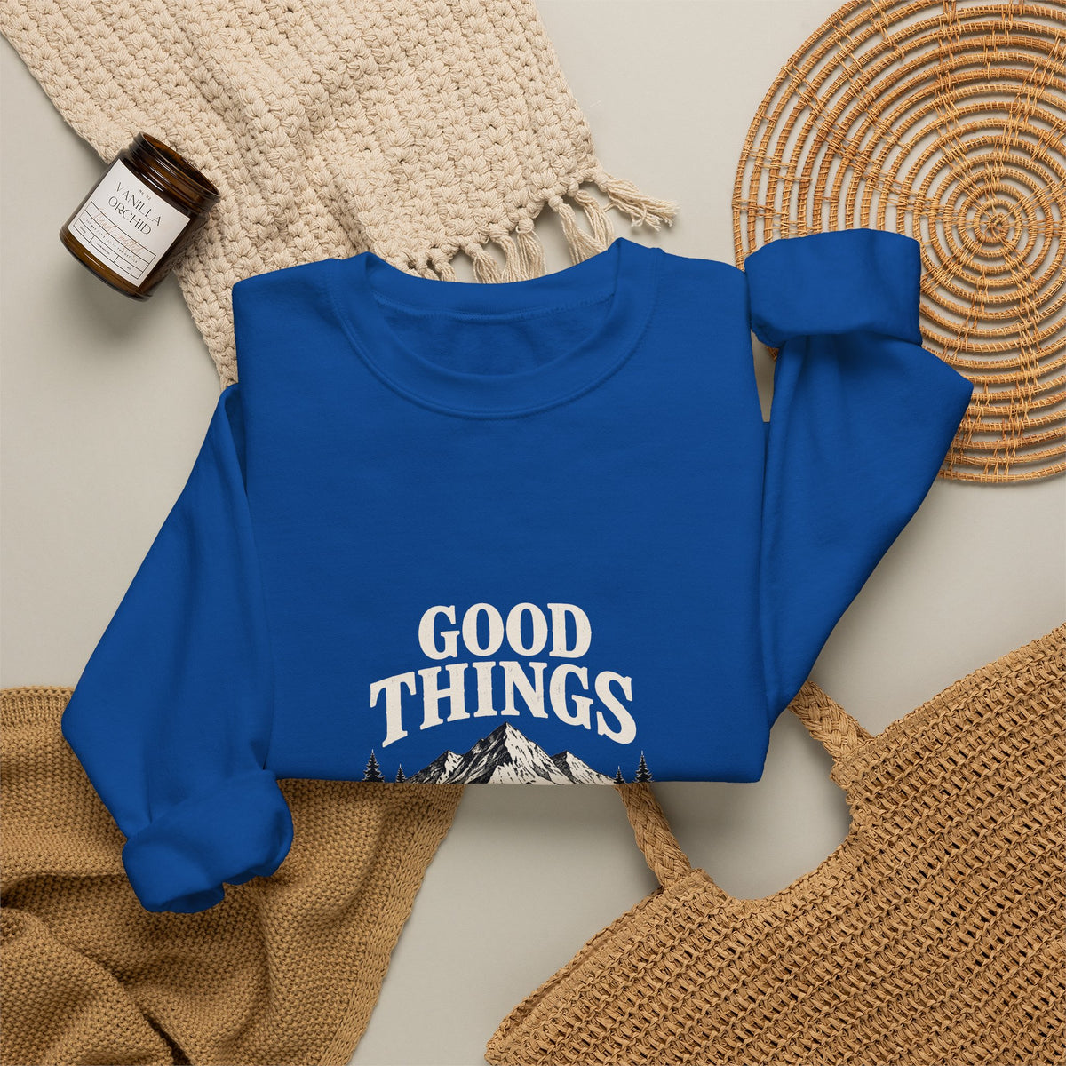 Good Things Come From Obedience Crewneck