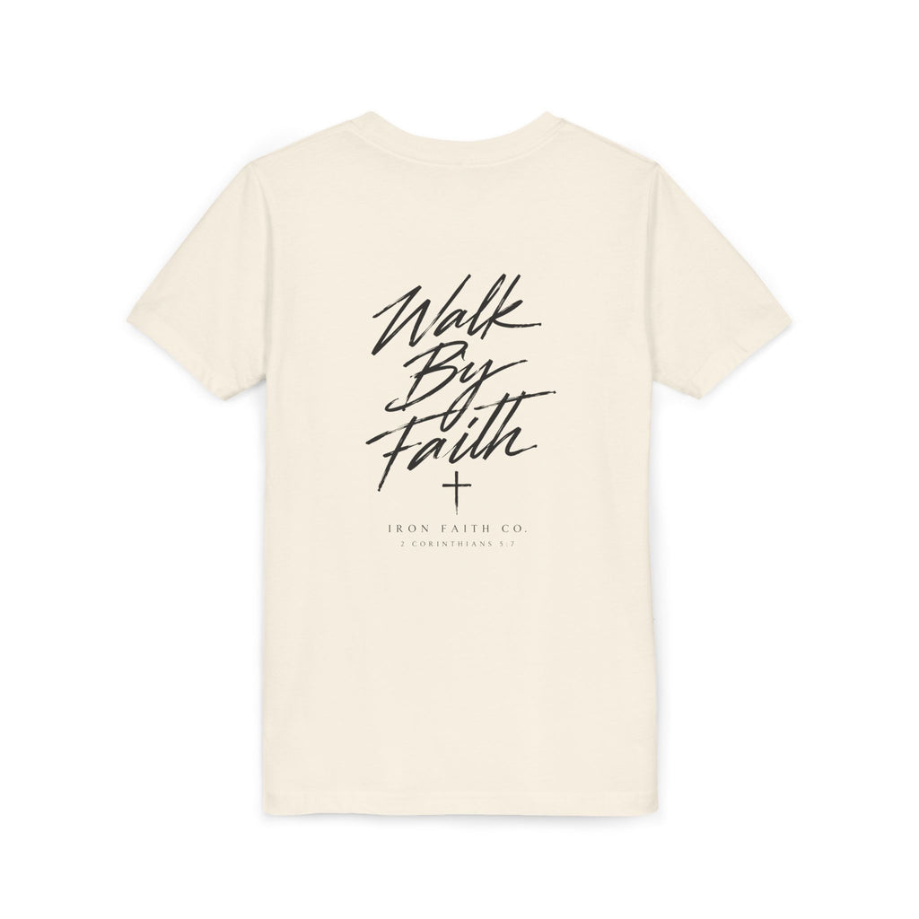 Walk By Faith Youth Tee – Back Print