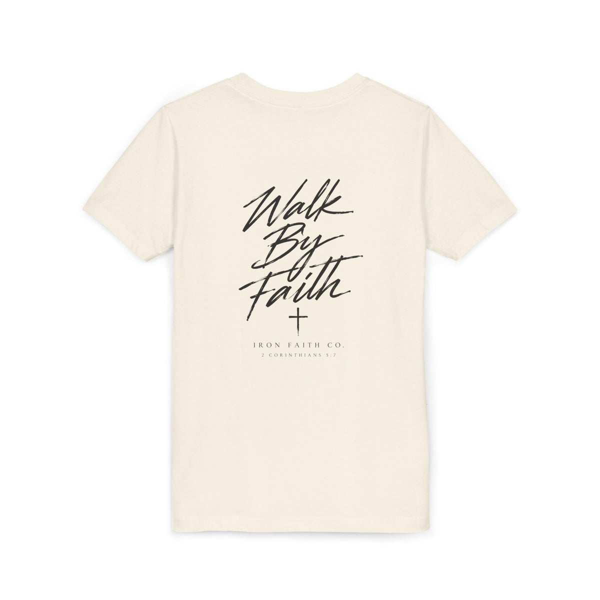 Walk By Faith Youth Tee – Back Print