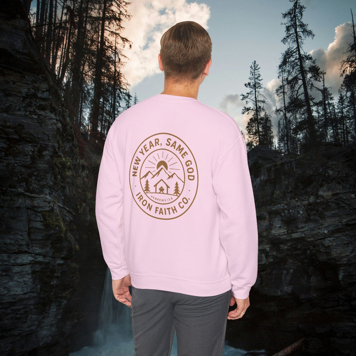Iron Faith Co. 'New Year, Same God' Crewneck Sweatshirt