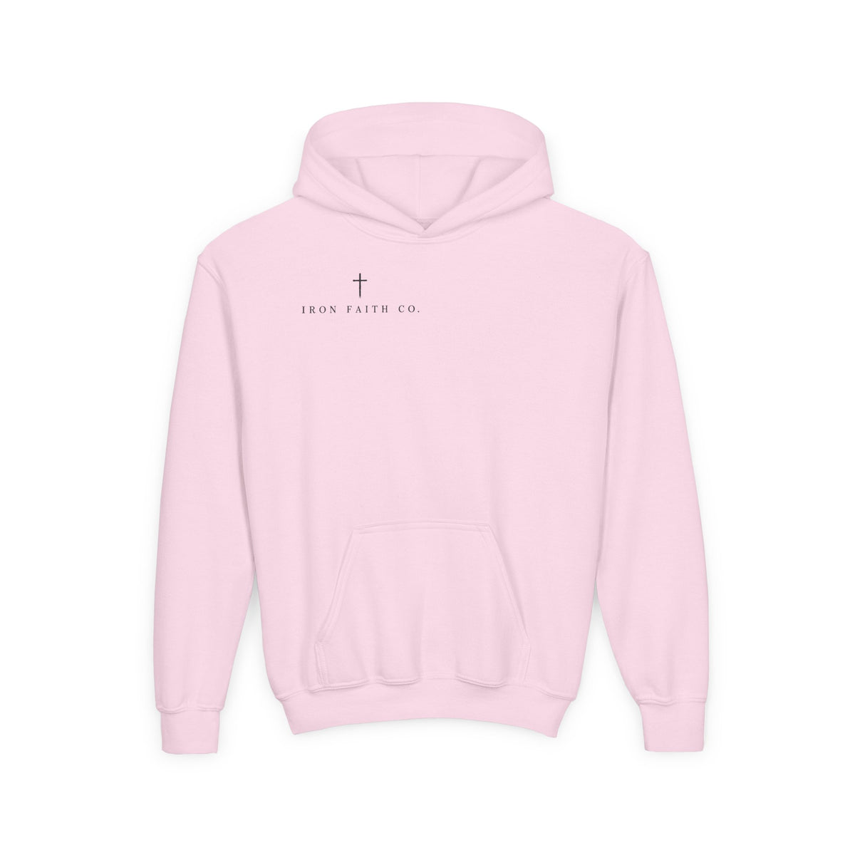 Good Things Come From Obedience Youth Hoodie – Back Print