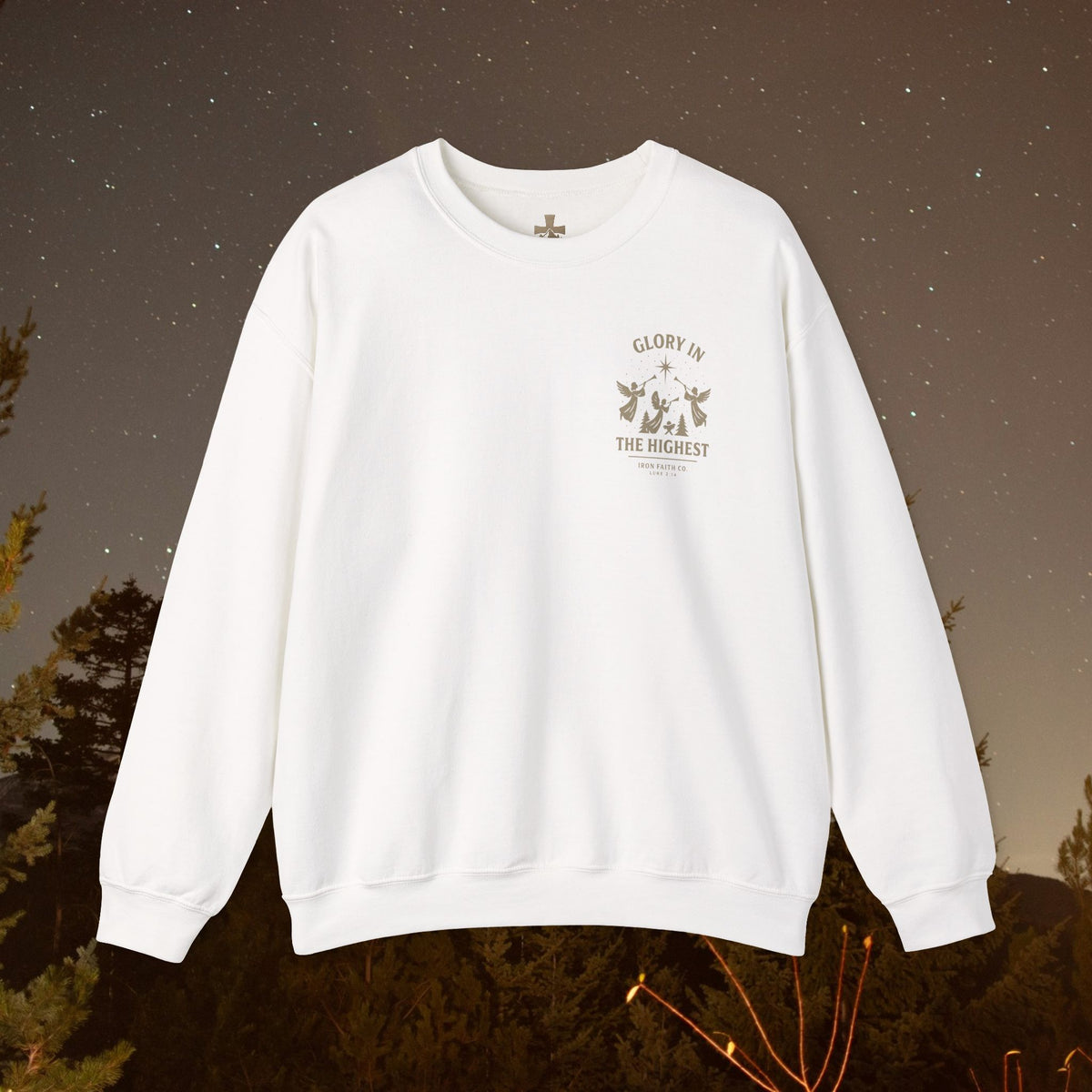 Hope Was Born This Night Sweatshirt - IronFaithCo. - photo 2 of 30