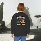 Love One Another Youth Crewneck Sweatshirt — Christian Faith Graphic - photo 15 of 30