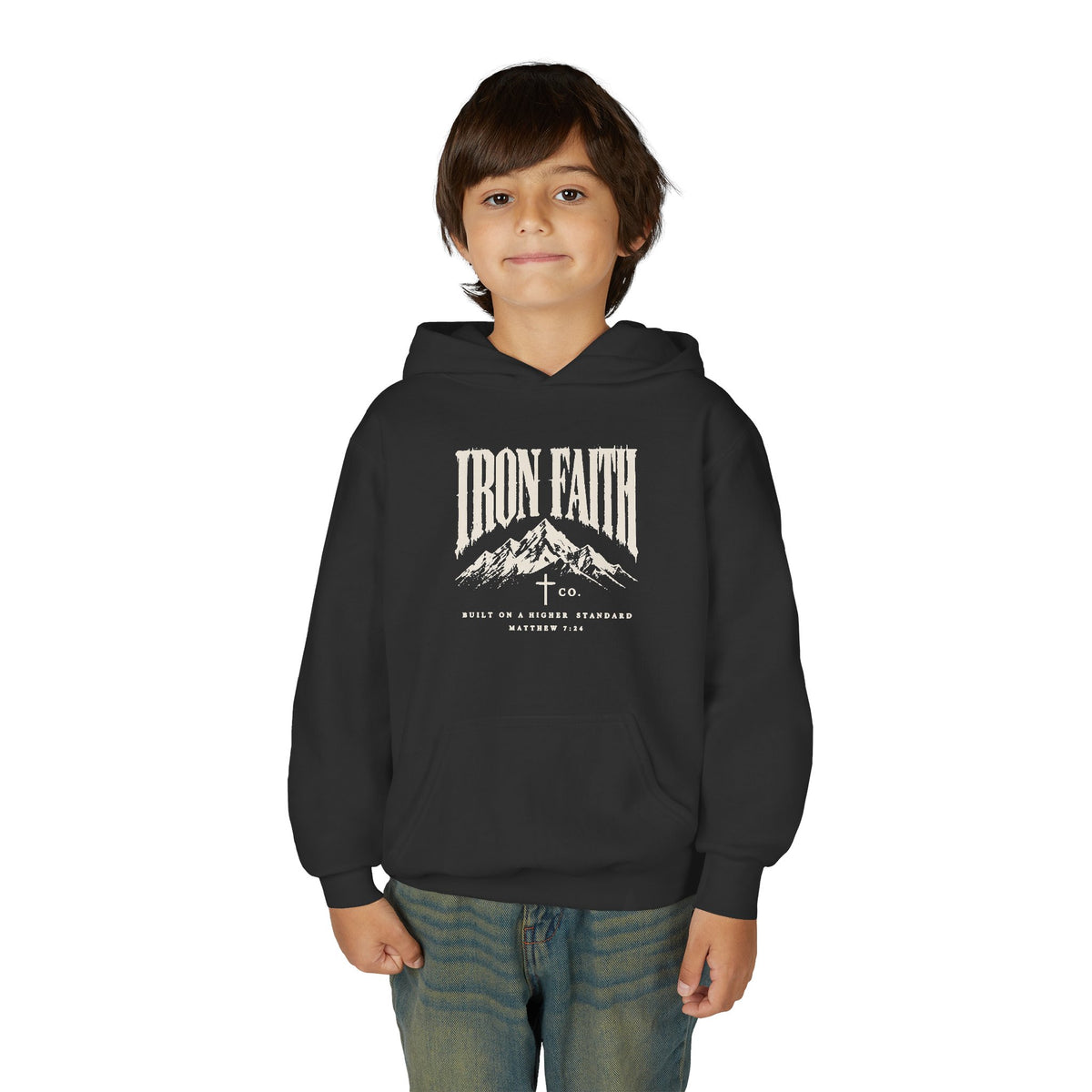 Built on a Higher Standard Youth Hoodie