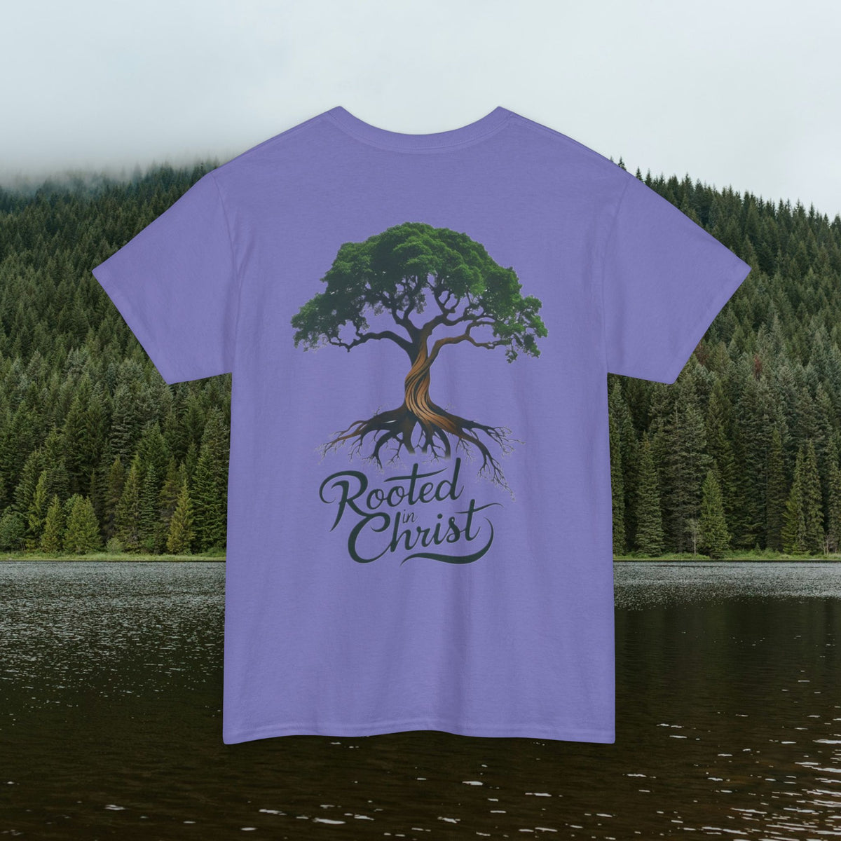 Iron Faith Co. | Rooted Christ Heavy Cotton Tee