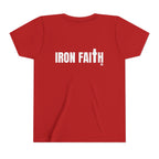Iron Faith Co. Wordmark Youth Tee – Back Print