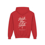 Walk By Faith Youth Hoodie – Back Print