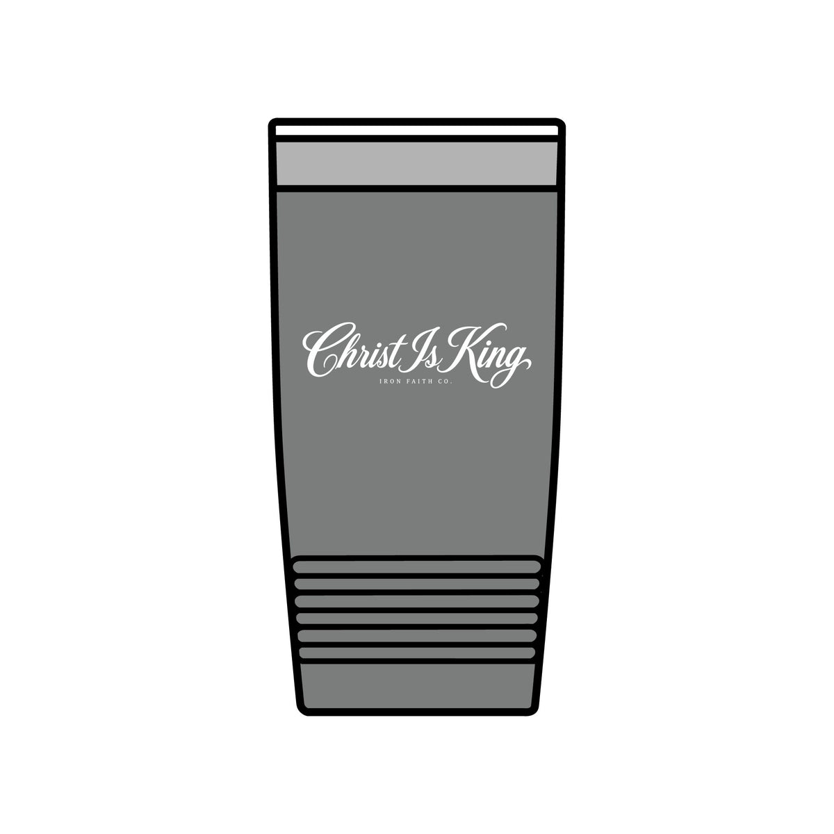 Christ Is King Insulated Tumbler, 20oz