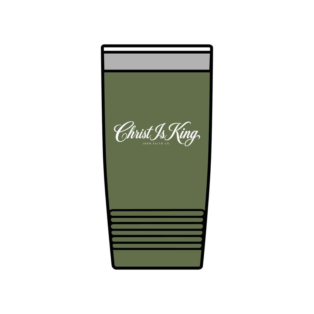 Christ Is King Insulated Tumbler, 20oz