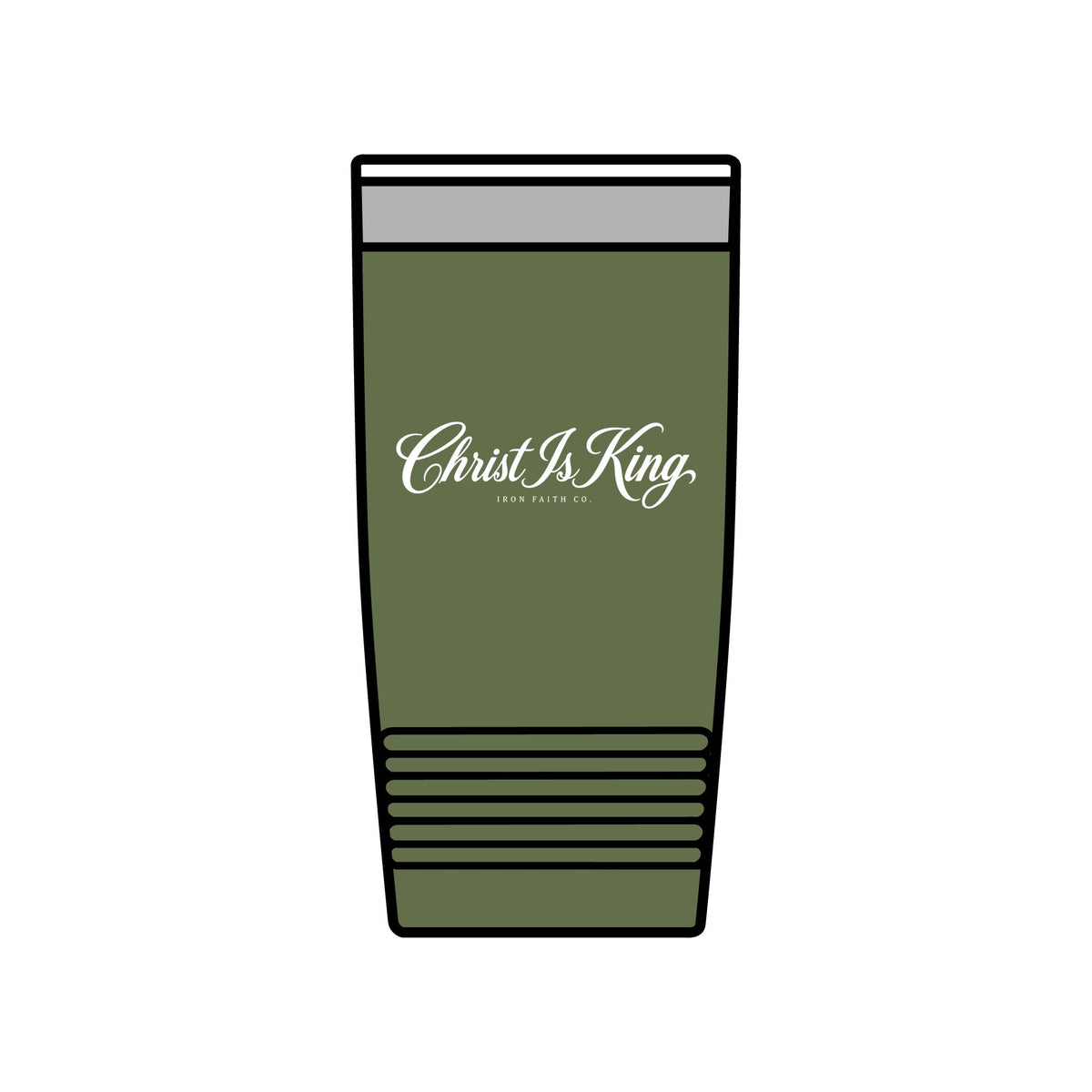 Christ Is King Insulated Tumbler, 20oz