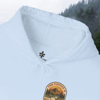 Find purpose in wilderness | Iron Faith Co. | Comfortable Heavy Blend Sweatshirt