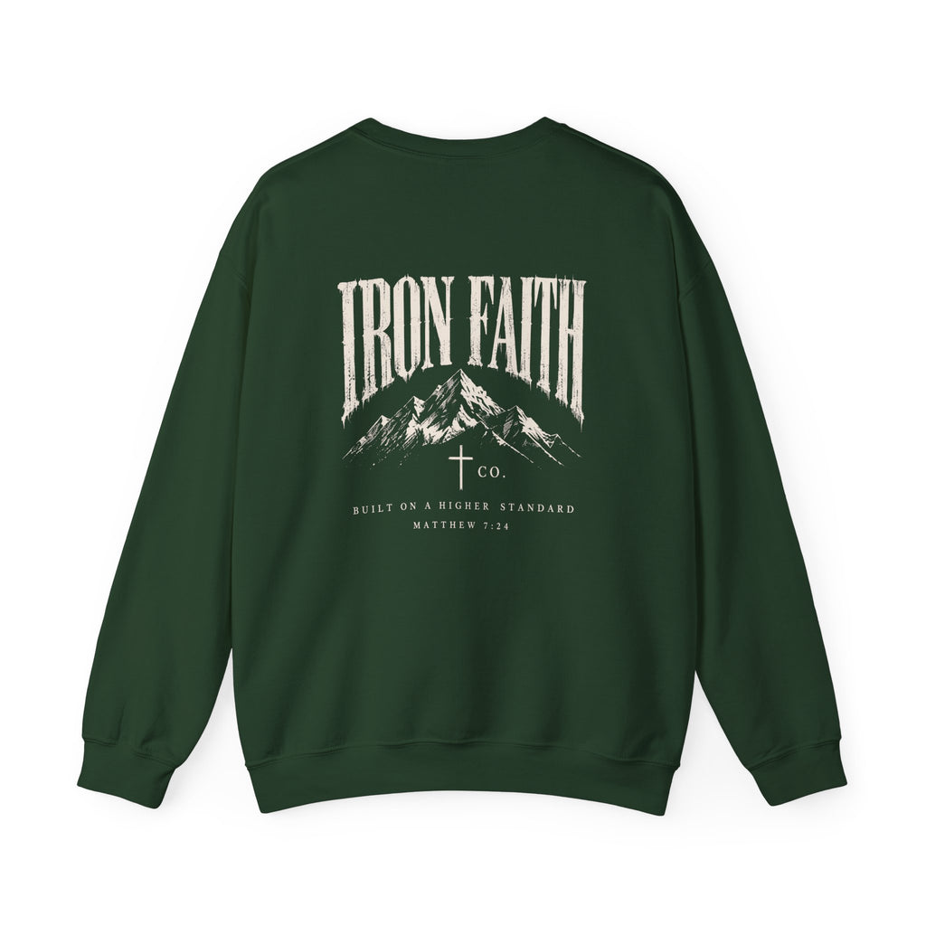Built on a Higher Standard Crewneck – Back Print