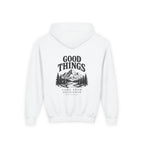 Good Things Come From Obedience Youth Hoodie – Back Print