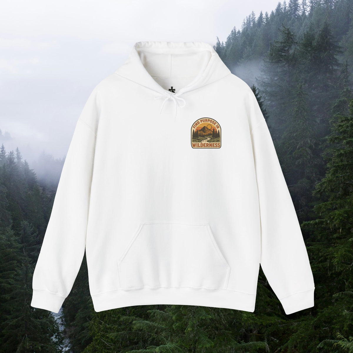 Find purpose in wilderness - Iron Faith Co. - Comfortable Heavy Blend Sweatshirt - photo 2 of 30