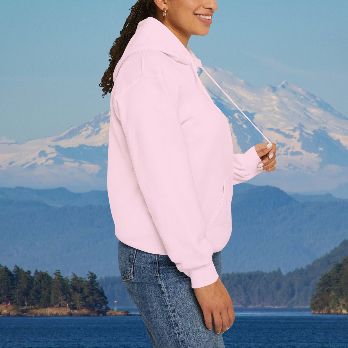 Find purpose in wilderness | Iron Faith Co. | Comfortable Heavy Blend Sweatshirt