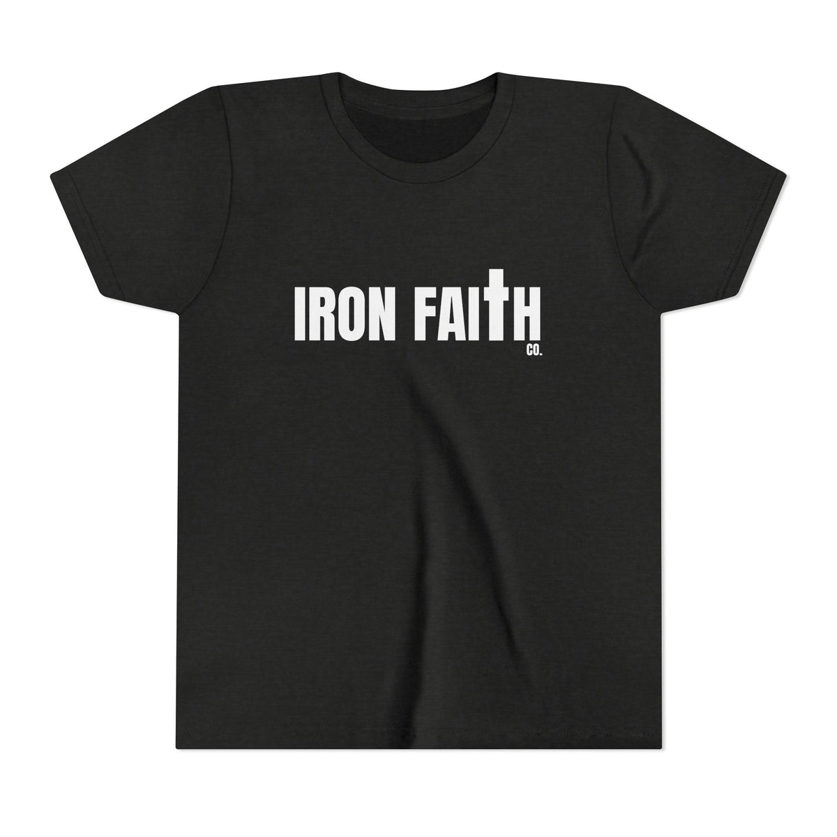 Iron Faith Co. Wordmark Youth Tee