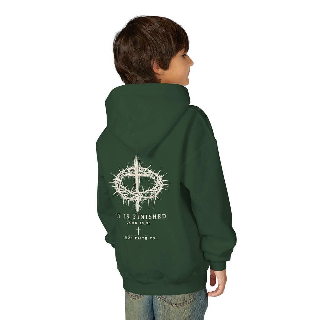 It Is Finished Youth Hoodie
