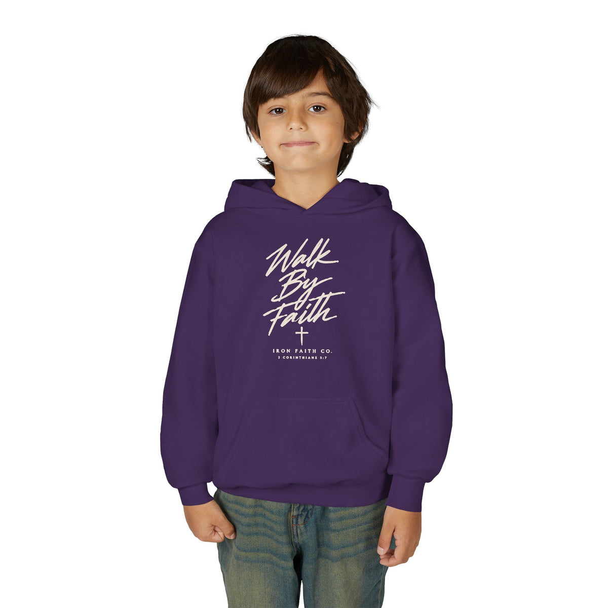 Walk By Faith Youth Hoodie