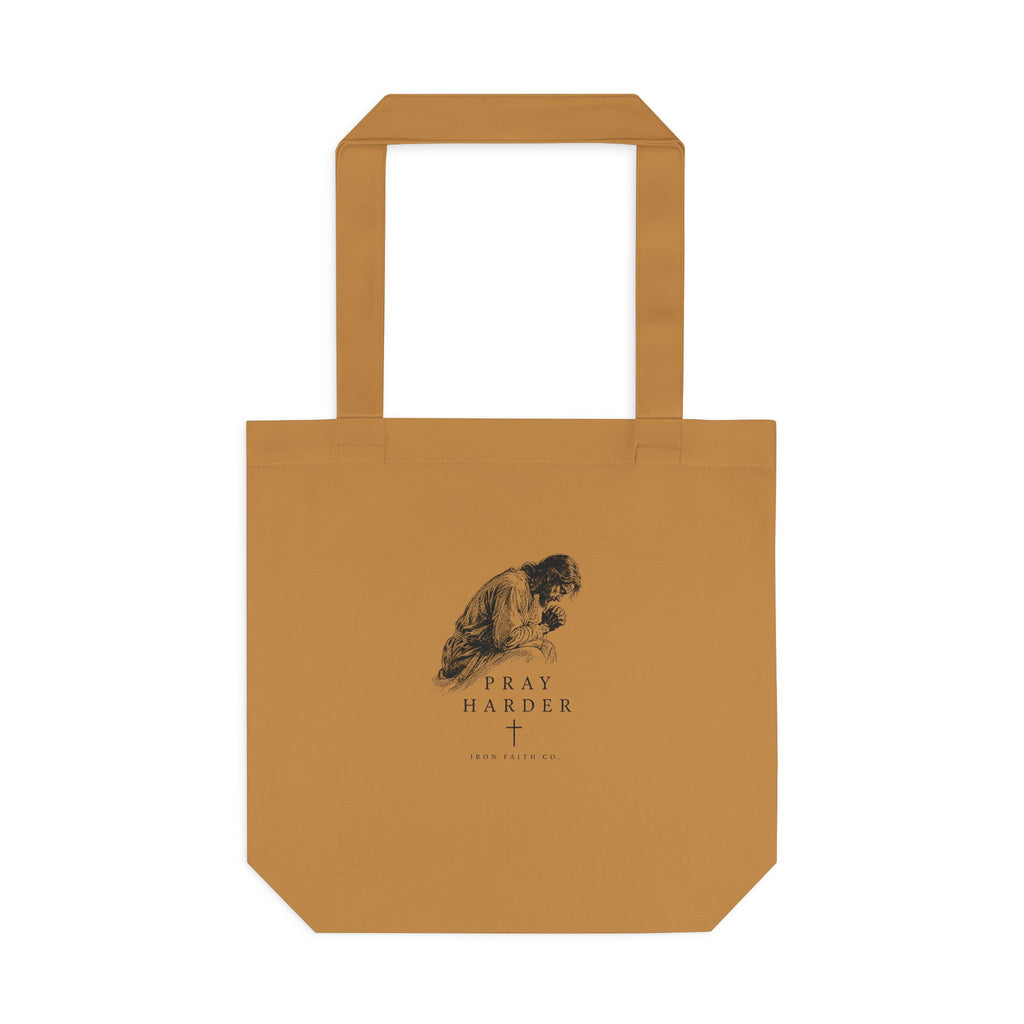 Pray Harder Tote Bag