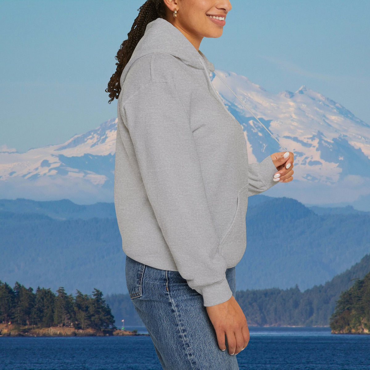 Find purpose in wilderness | Iron Faith Co. | Comfortable Heavy Blend Sweatshirt