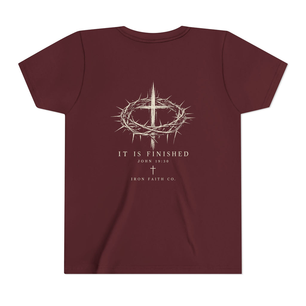 It Is Finished Youth Tee