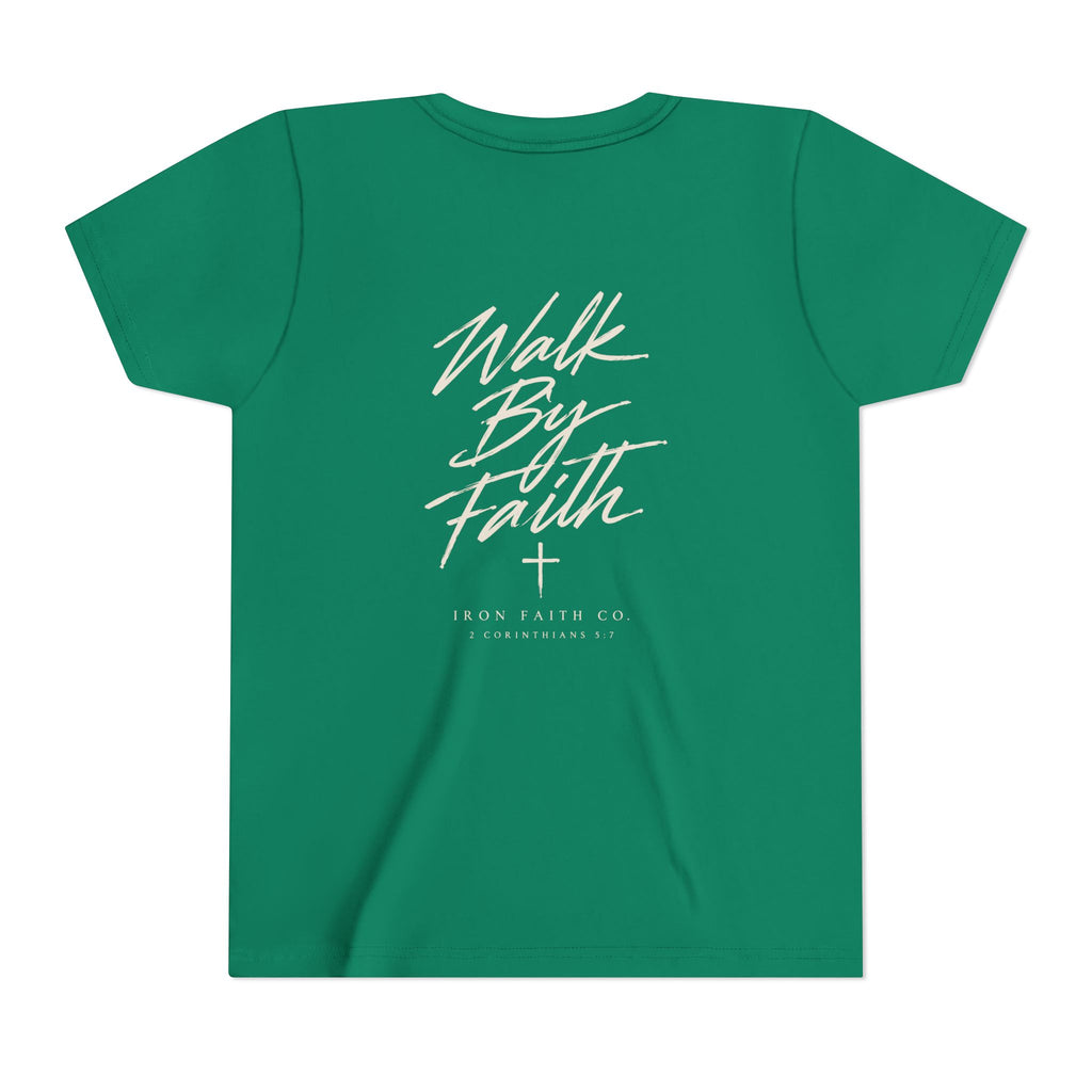 Walk By Faith Youth Tee – Back Print