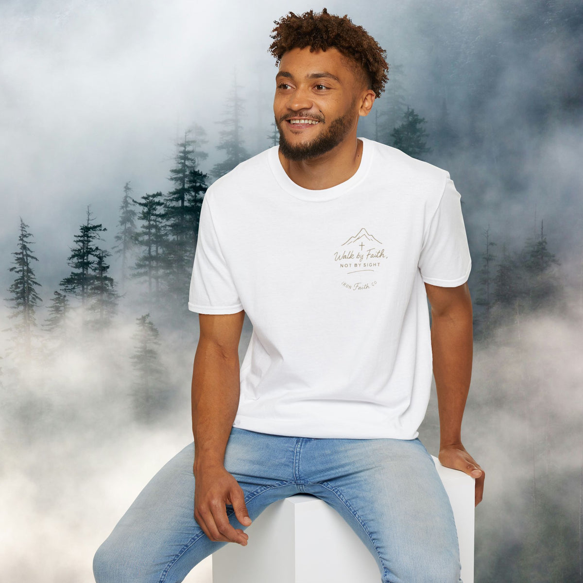 Iron Faith Co. | Matthew 6:34 T-shirt