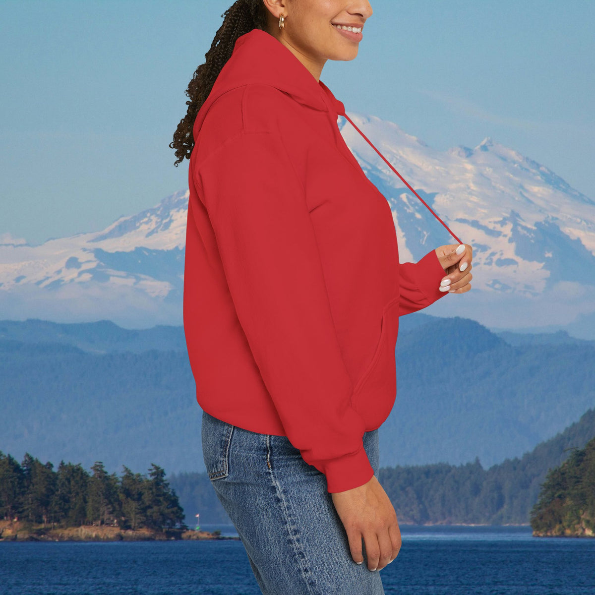 Find purpose in wilderness | Iron Faith Co. | Comfortable Heavy Blend Sweatshirt