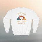Love One Another Youth Crewneck Sweatshirt — Christian Faith Graphic - photo 9 of 30