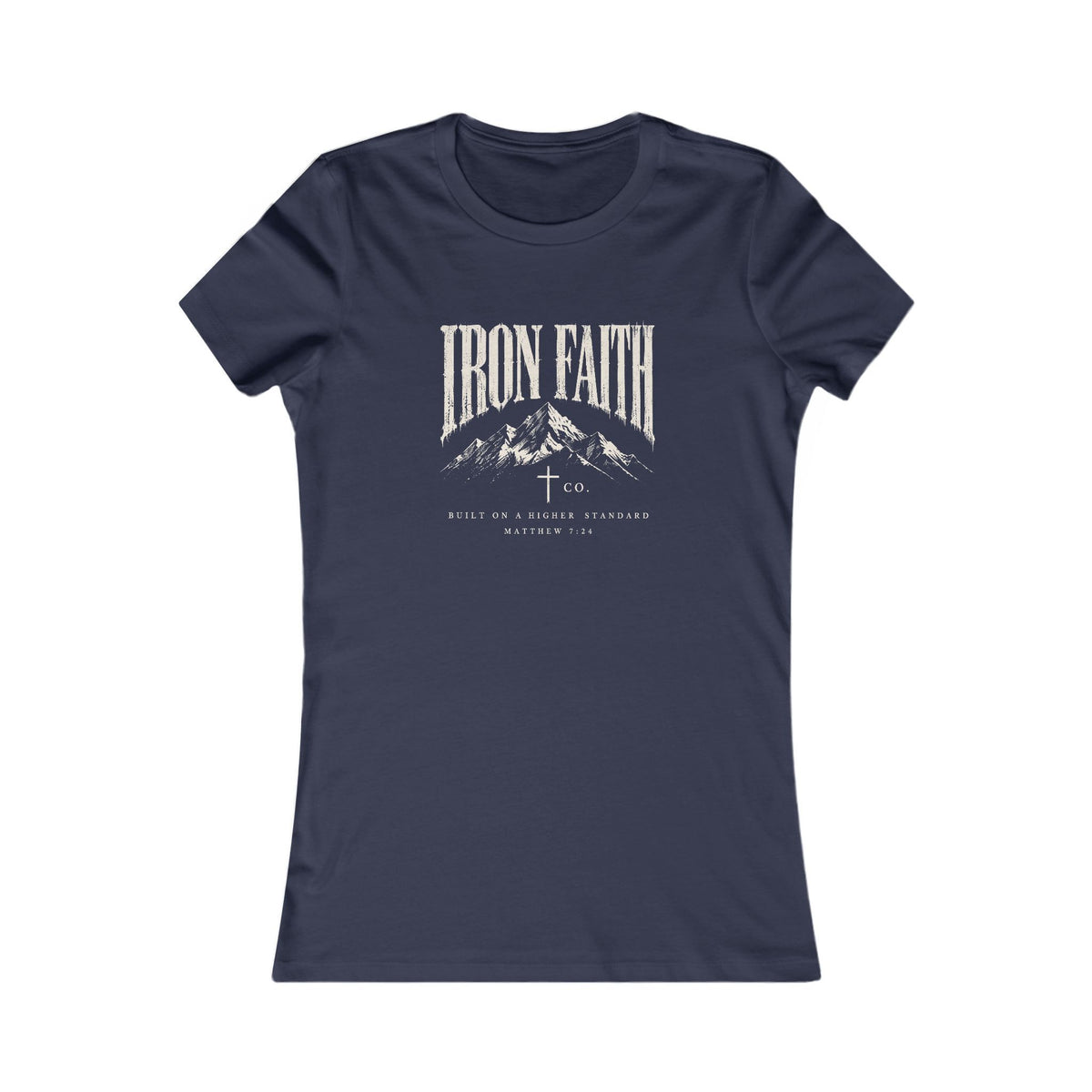 Built on a Higher Standard Women's Fitted Tee