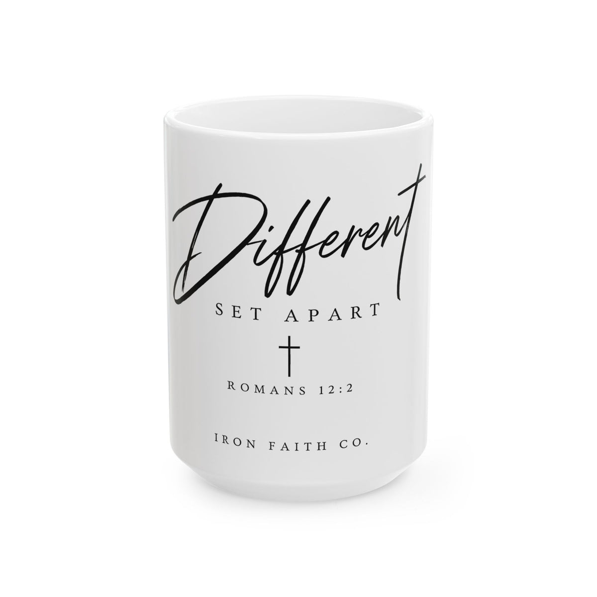 Different Romans 12:2 Mug