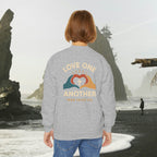 Love One Another Youth Crewneck Sweatshirt — Christian Faith Graphic - photo 20 of 30