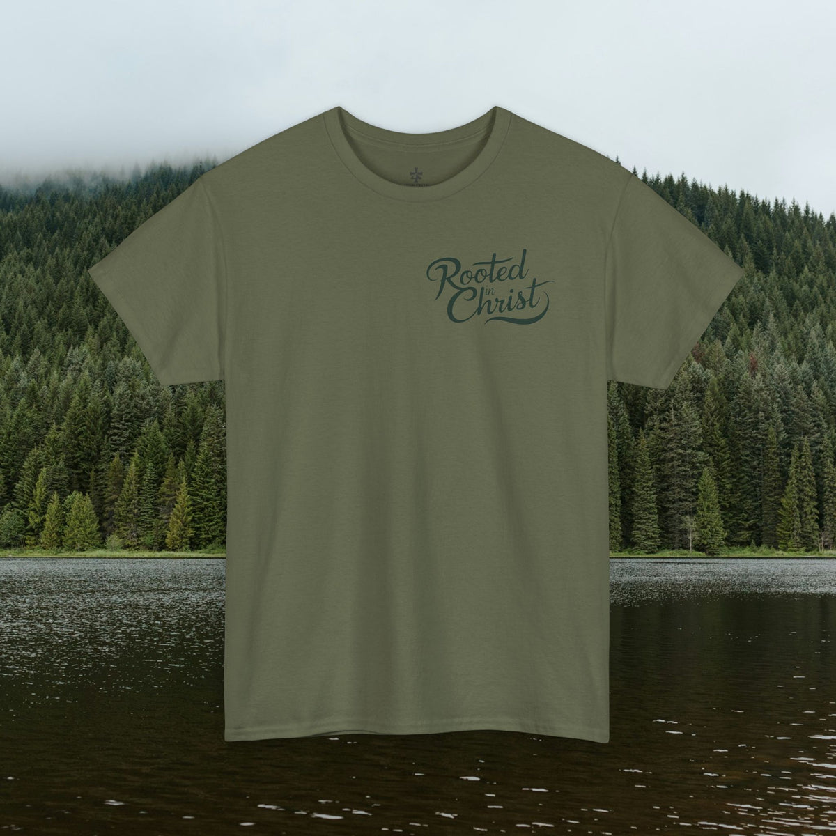 Iron Faith Co. - Rooted Christ Heavy Cotton Tee - photo 3 of 30