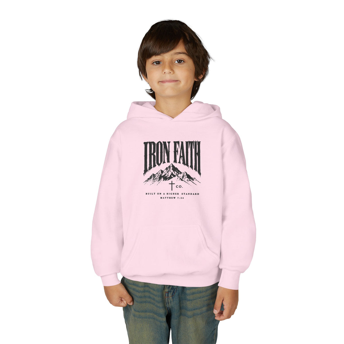 Built on a Higher Standard Youth Hoodie