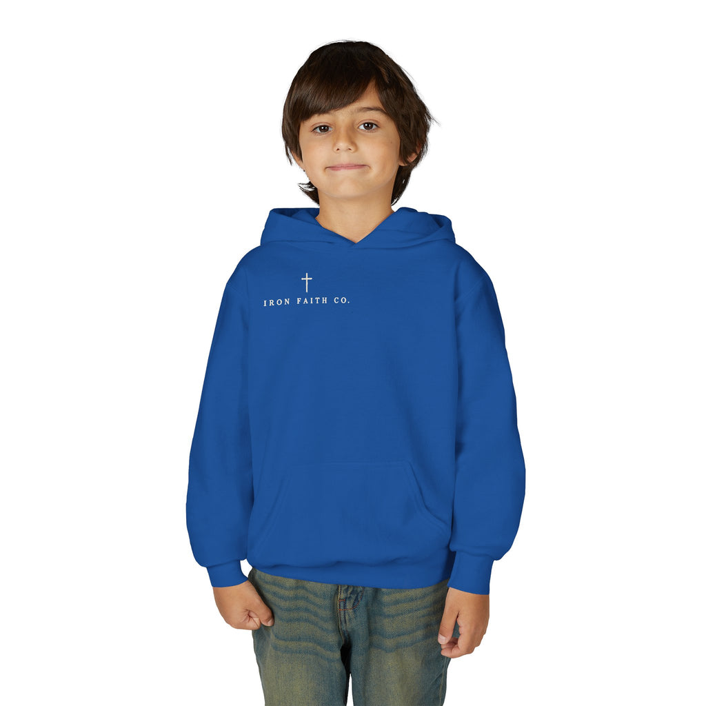 Good Things Come From Obedience Youth Hoodie – Back Print