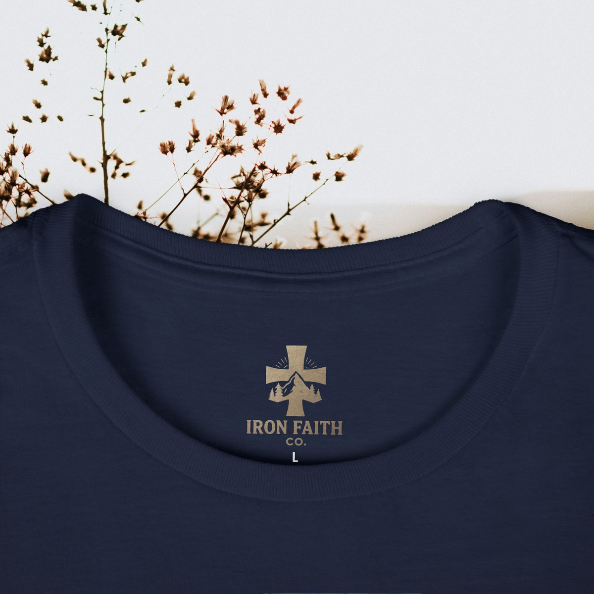 Iron Faith Co. | Walk by Faith | Women's Softstyle Tee