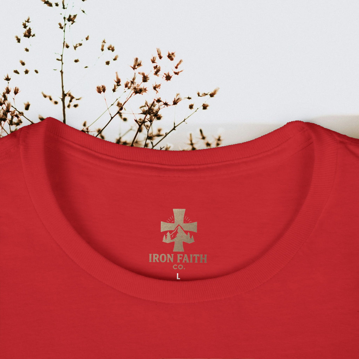 Iron Faith Co. | Walk by Faith | Women's Softstyle Tee