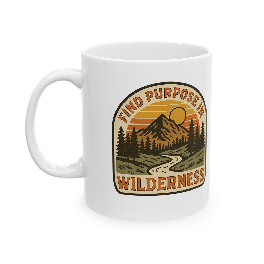 Find Purpose in the Wilderness Mug