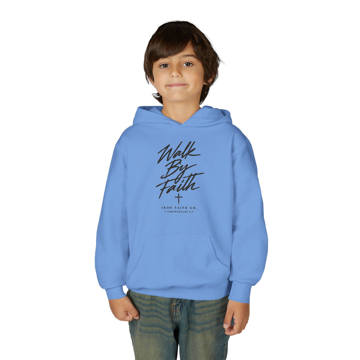 Walk By Faith Youth Hoodie