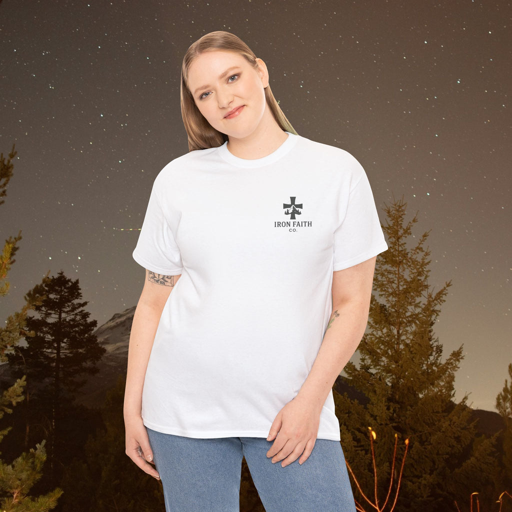 Iron Faith Co - Not Perfect, Just Forgiven - Unisex Heavy Cotton T-Shirt - photo 27 of 30