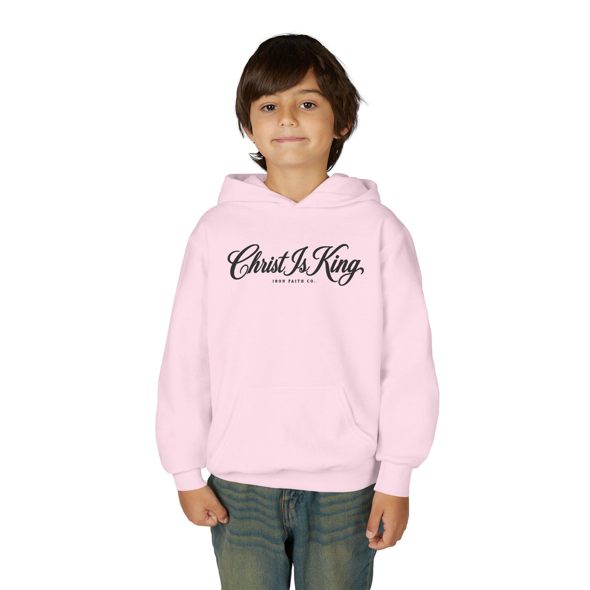 Christ Is King Youth Hoodie