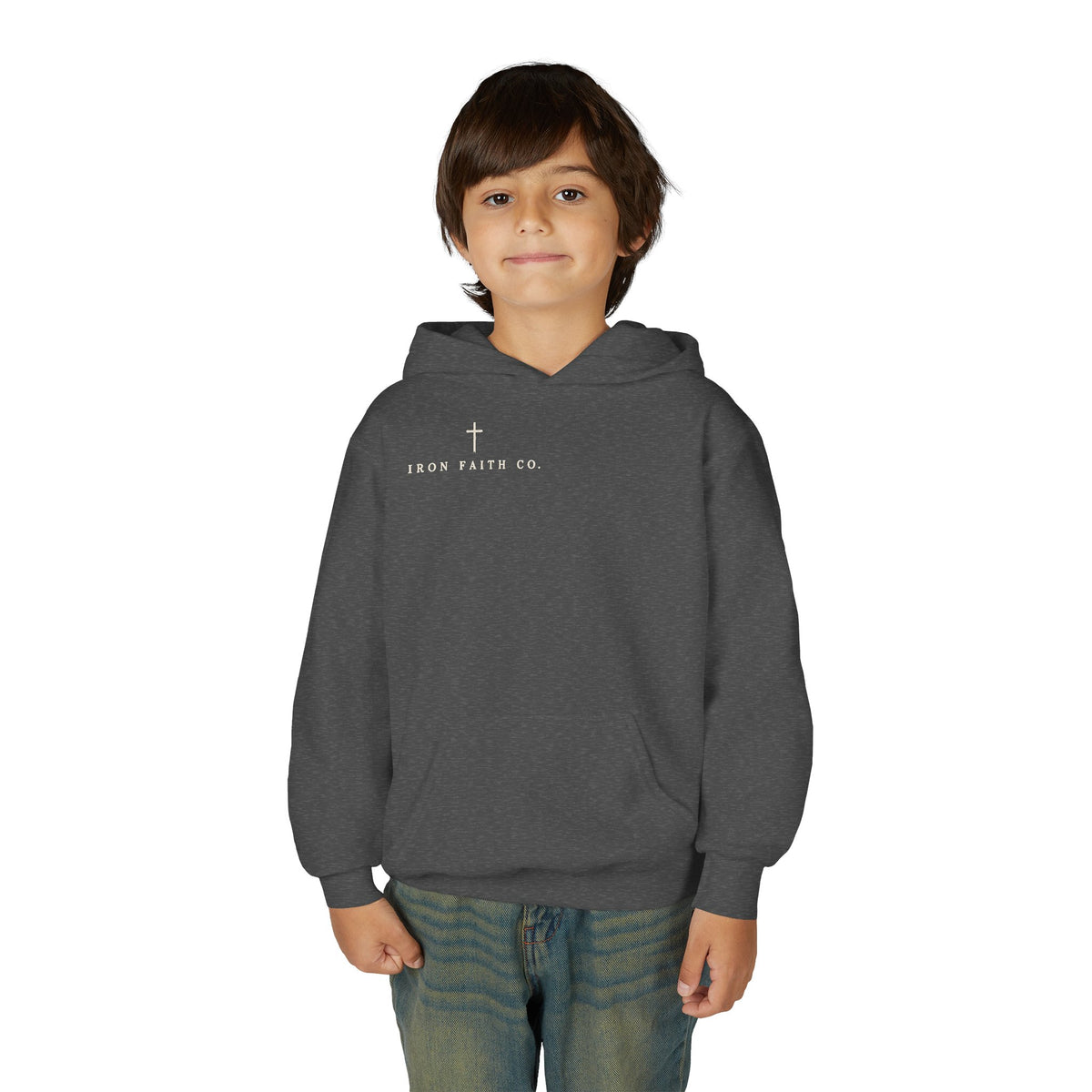 Lion of Judah Youth Hoodie – Back Print