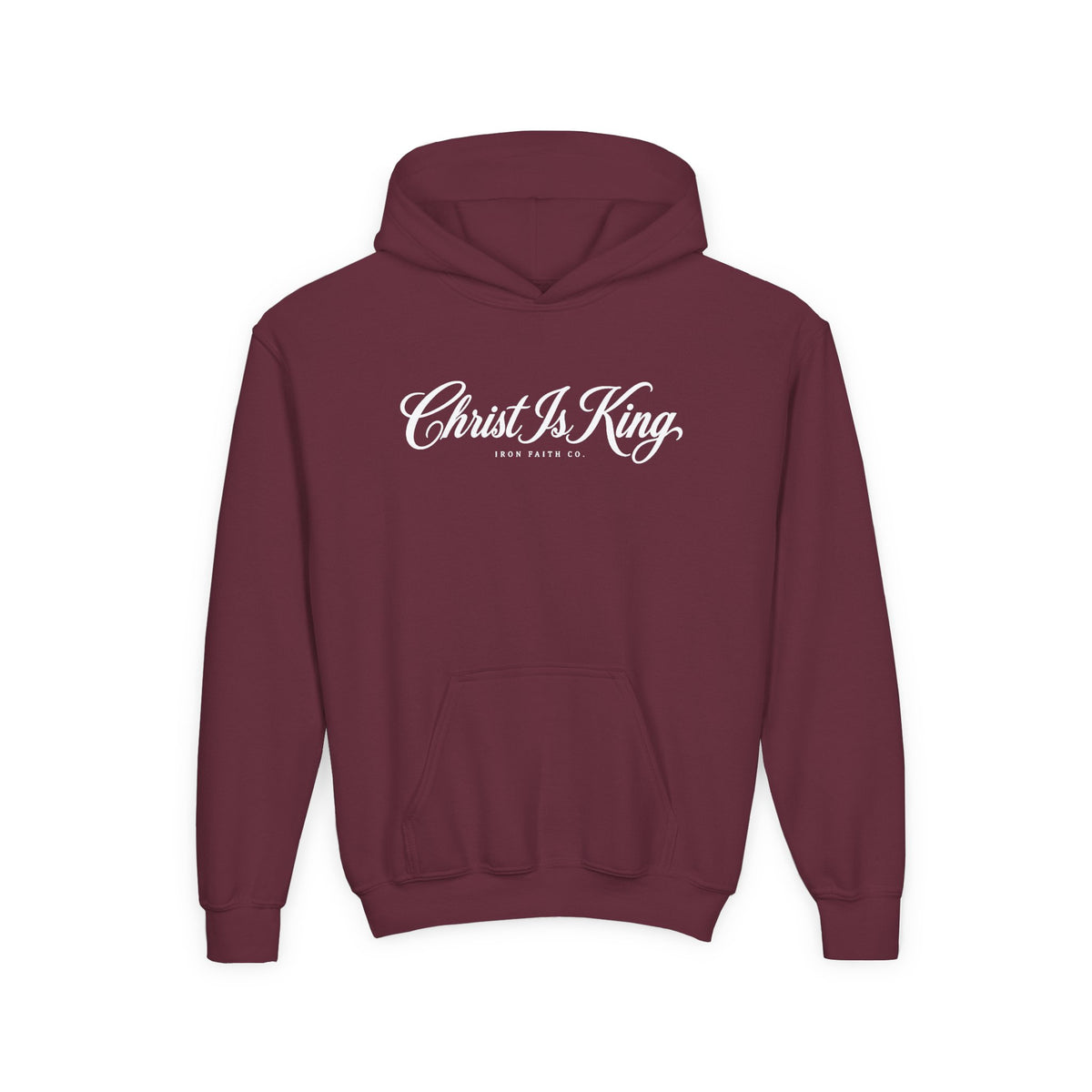 Christ Is King Youth Hoodie