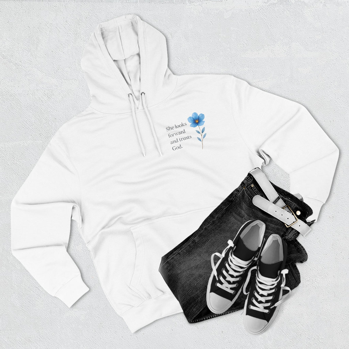She Looks Back and Thanks God Comfort Pullover - IronFaithCo. - photo 15 of 30