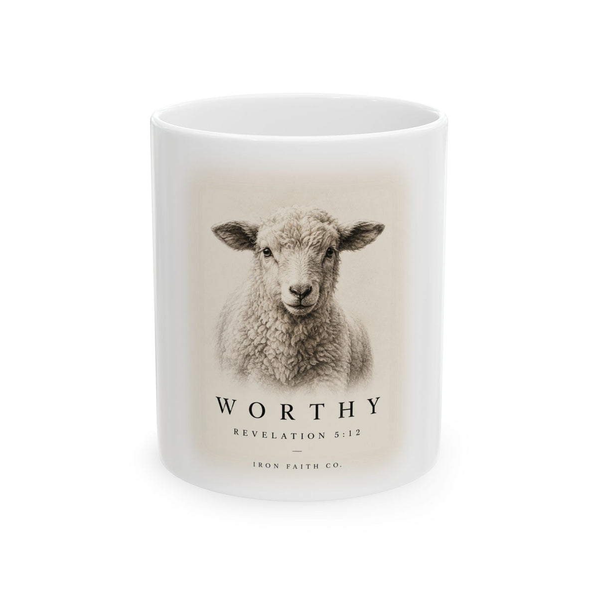 Worthy Revelation 5:12 Mug