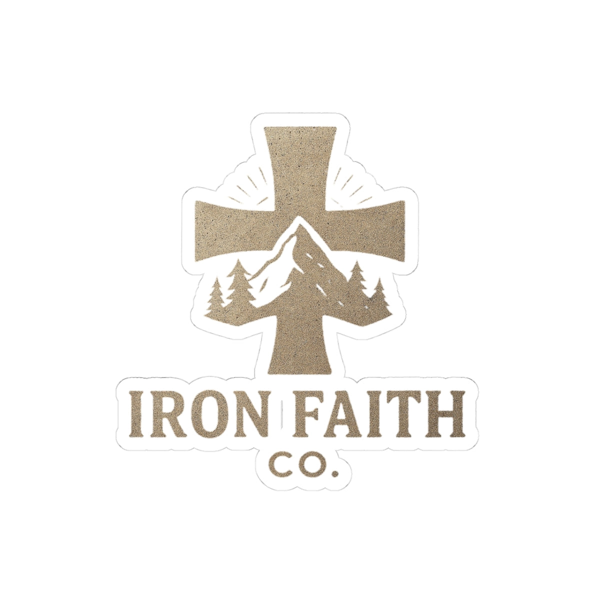 Mountain - Iron Faith Co. - Kiss-Cut Stickers - photo 1 of 3