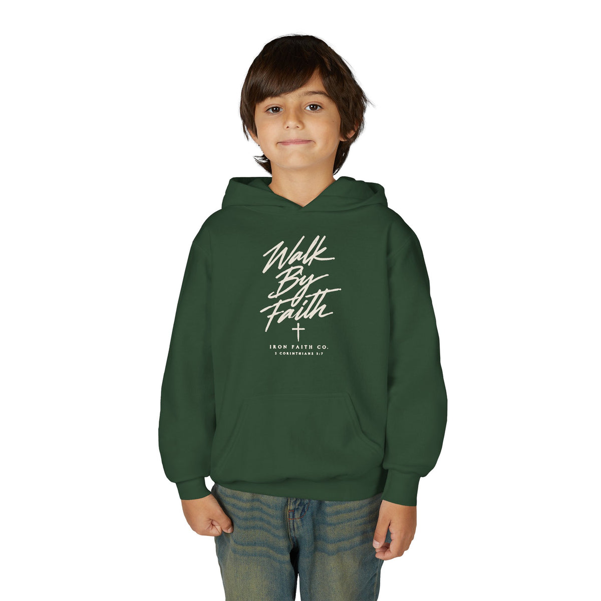 Walk By Faith Youth Hoodie
