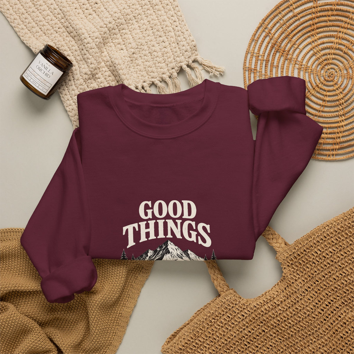 Good Things Come From Obedience Crewneck
