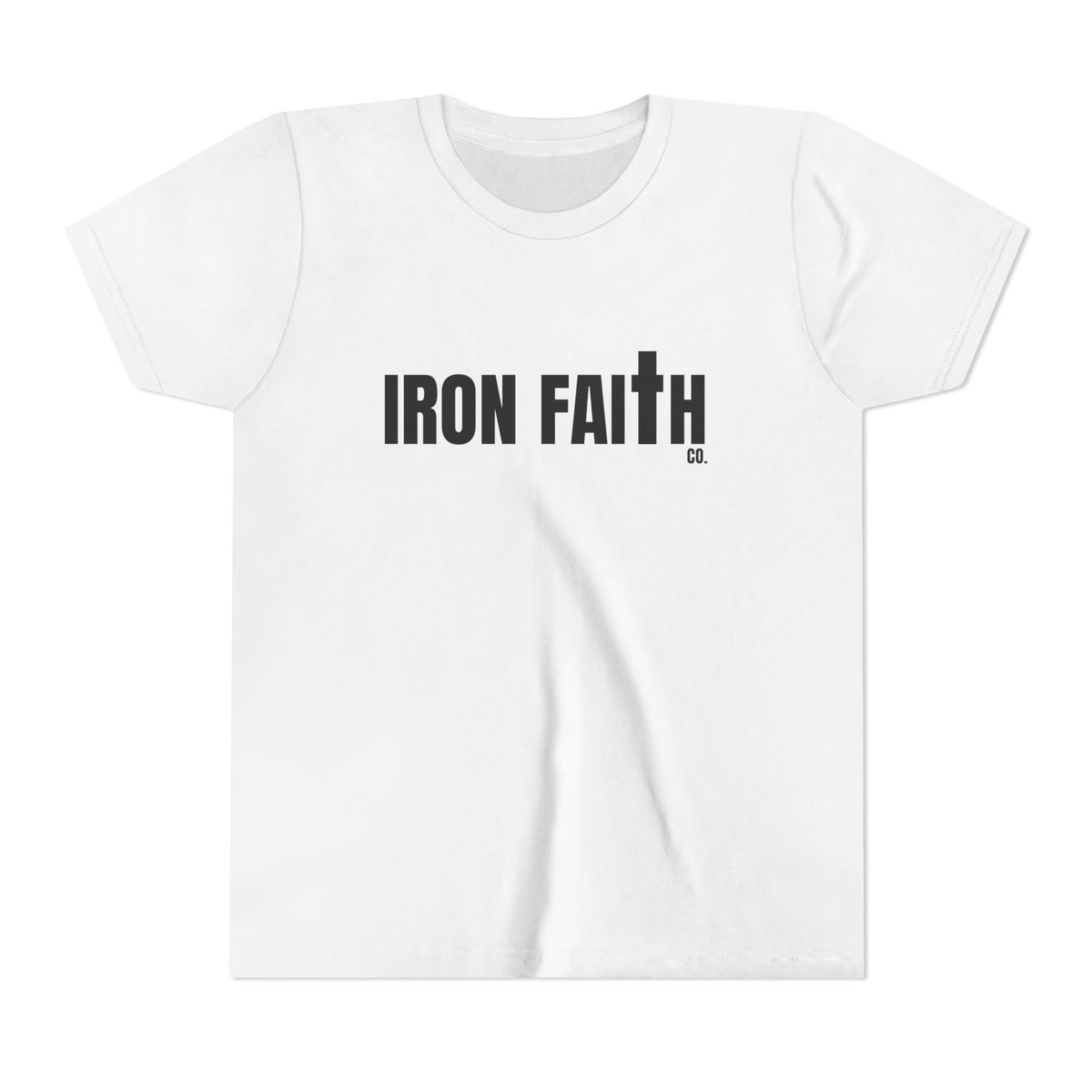 Iron Faith Co. Wordmark Youth Tee